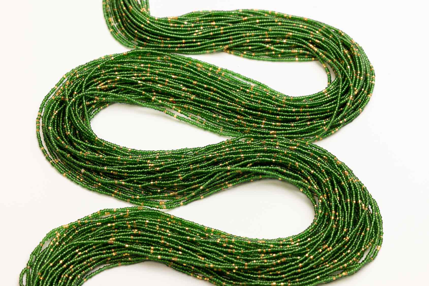 Emerald Forest Waist Beads