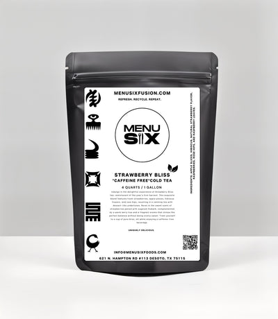 strawberry bliss tea bag packaging